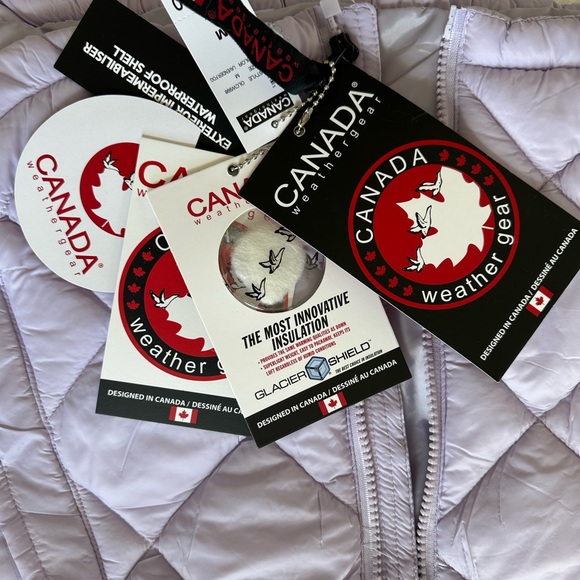 Canada WeatherGear. super light puffer jacket. Size M. - Picture 13 of 16